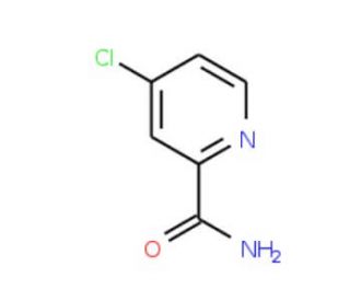 4-Chloropyridine-2-carboxamide (CAS 99586-65-9) - chemical structure image