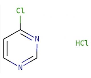 4-Chloropyrimidine HCl (CAS 179051-78-6) - chemical structure image