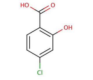 4-Chlorosalicylic acid (CAS 5106-98-9) - chemical structure image