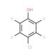 4-Chlorotetrafluorophenol (CAS 4232-66-0) - chemical structure image