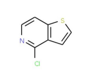 4-Chlorothieno[3,2-c]pyridine (CAS 27685-94-5) - chemical structure image