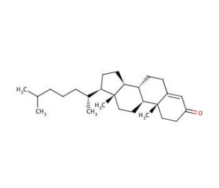 4-Cholesten-3-one (CAS 601-57-0) - chemical structure image