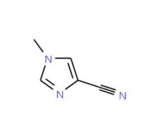 4-Cyano-1-methyl-1H-imidazole (CAS 66121-69-5) - chemical structure image