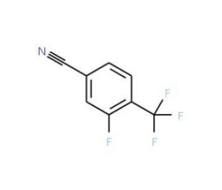 4-Cyano-2-fluorobenzotrifluoride (CAS 231953-38-1) - chemical structure image