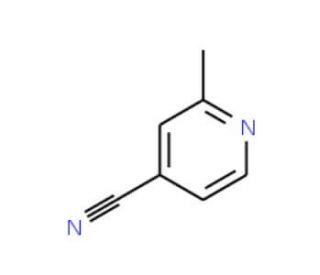 4-Cyano-2-methylpyridine (CAS 2214-53-1) - chemical structure image