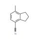 4-Cyano-7-methylindan (CAS 15085-20-8) - chemical structure image