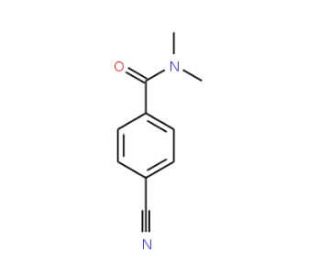 4-cyano-N,N-dimethylbenzamide (CAS 24167-50-8) - chemical structure image