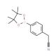 (4-Cyanomethyl)phenylboronic acid pinacol ester (CAS 138500-86-4) - chemical structure image