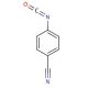 4-Cyanophenyl isocyanate (CAS 40465-45-0) - chemical structure image