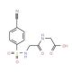 [({[(4-cyanophenyl)sulfonyl]amino}acetyl)amino]acetic acid - chemical structure image