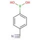 4-Cyanophenylboronic acid (CAS 126747-14-6) - chemical structure image