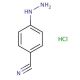 4-Cyanophenylhydrazine hydrochloride (CAS 2863-98-1) - chemical structure image