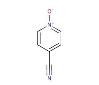 4-Cyanopyridine N-Oxide (CAS 14906-59-3) - chemical structure image
