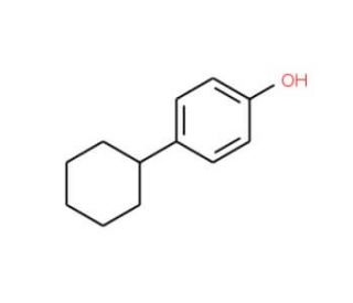4-Cyclohexyl-phenol (CAS 1131-60-8) - chemical structure image
