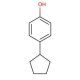 4-Cyclopentylphenol (CAS 1518-83-8) - chemical structure image