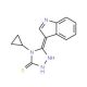 4-cyclopropyl-5-(1H-indol-3-yl)-4H-1,2,4-triazole-3-thiol - chemical structure image