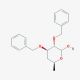 4-Deoxy-2,3-di-O-benzyl-L-fucose (CAS 191036-43-8) - chemical structure image