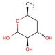 4-Deoxy-L-fucose (CAS 61244-62-0) - chemical structure image