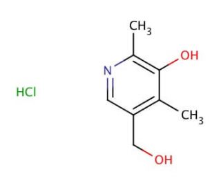 4-Deoxypyridoxine hydrochloride (CAS 148-51-6) - chemical structure image