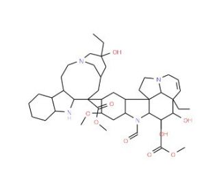 4-Desacetyl Vincristine Methosulfate (CAS 3704-01-6) - chemical structure image