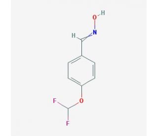 4-Difluoromethoxy-benzaldehyde oxime (CAS 556016-57-0) - chemical structure image
