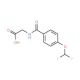 {[4-(difluoromethoxy)benzoyl]amino}acetic acid - chemical structure image