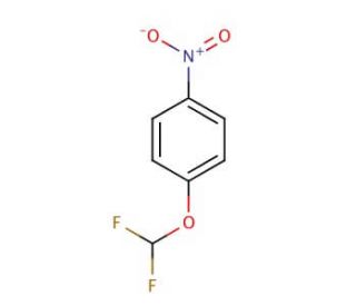4-(Difluoromethoxy)nitrobenzene (CAS 1544-86-1) - chemical structure image