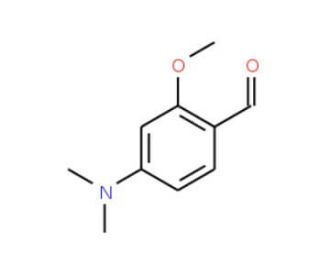 4-Dimethylamino-2-methoxybenzaldehyde (CAS 84562-48-1) - chemical structure image