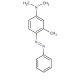 4-Dimethylamino-2-methylazobenzene (CAS 54-88-6) - chemical structure image