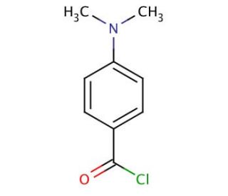 4-(Dimethylamino)benzoyl chloride (CAS 4755-50-4) - chemical structure image