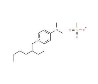 4-Dimethylamino-N-(2-ethylhexyl)pyridinium Mesylate (CAS 92885-99-9) - chemical structure image