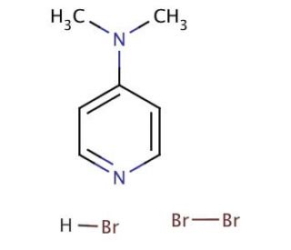 4-(Dimethylamino)pyridine tribromide (CAS 92976-81-3) - chemical structure image