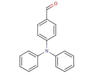 4-(Diphenylamino)benzaldehyde (CAS 4181-05-9) - chemical structure image