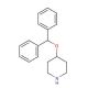 4-(Diphenylmethoxy)piperidine (CAS 58258-01-8) - chemical structure image