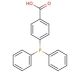 4-(Diphenylphosphino)benzoic acid (CAS 2129-31-9) - chemical structure image