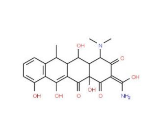 4-Epi Doxycycline (CAS 6543-77-7) - chemical structure image