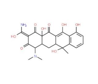 4-Epi-Tetracycline Hydrochloride (CAS 23313-80-6) - chemical structure image