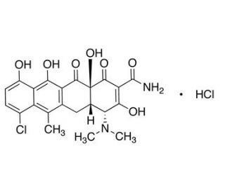 4-Epianhydrochlortetracycline Hydrochloride (CAS 158018-53-2) - chemical structure image