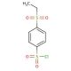 4-(ethanesulfonyl)benzene-1-sulfonyl chloride - chemical structure image