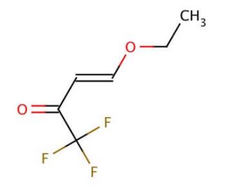 4-Ethoxy-1,1,1-trifluoro-3-buten-2-one (CAS 17129-06-5) - chemical structure image