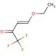 4-Ethoxy-1,1,1-trifluoro-3-buten-2-one (CAS 17129-06-5) - chemical structure image