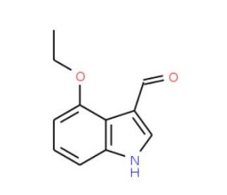4-Ethoxy-1H-indole-3-carbaldehyde - chemical structure image