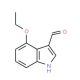 4-Ethoxy-1H-indole-3-carbaldehyde - chemical structure image