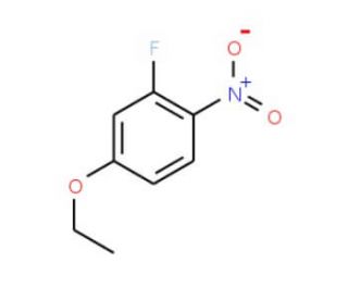 4-Ethoxy-2-fluoronitrobenzene (CAS 28987-48-6) - chemical structure image