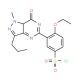 4-Ethoxy-3-(5-methyl-4-oxo-7-propyl-3,4-dihydro-imidazo[5,1-f][1,2,4]-triazin-2-yl)benzene-sulfonyl Chloride (CAS 224789-26-8