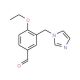 4-Ethoxy-3-imidazol-1-ylmethyl-benzaldehyde - chemical structure image