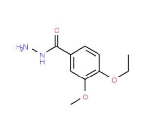 4-ethoxy-3-methoxybenzohydrazide (CAS 122772-33-2) - chemical structure image