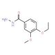 4-ethoxy-3-methoxybenzohydrazide (CAS 122772-33-2) - chemical structure image