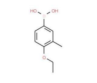4-Ethoxy-3-methylbenzeneboronic acid (CAS 850568-08-0) - chemical structure image