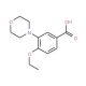 4-Ethoxy-3-morpholin-4-yl-benzoic acid - chemical structure image